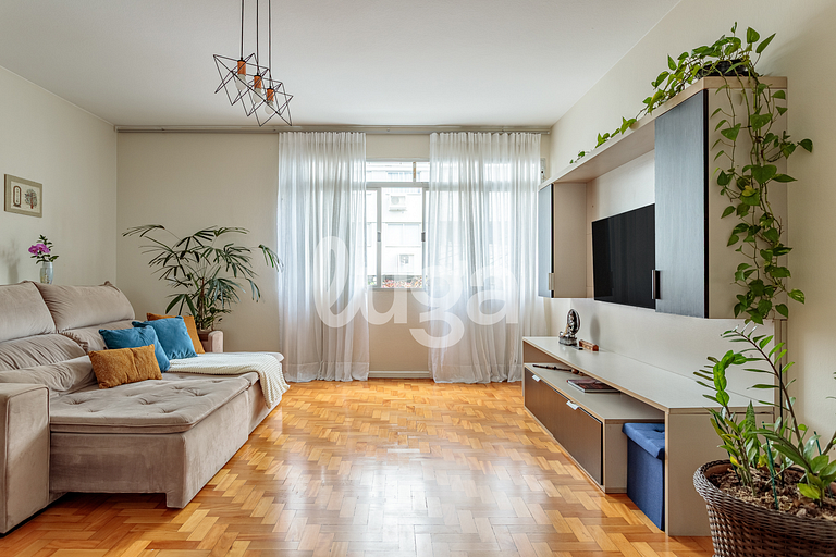 Centro Floripa: Apartamento Amplio y Completo