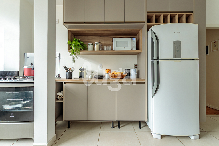 Centro Floripa: Apartamento Amplio y Completo