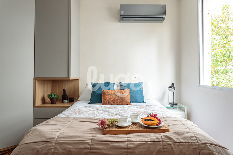 Centro Floripa: Apartamento Amplio y Completo