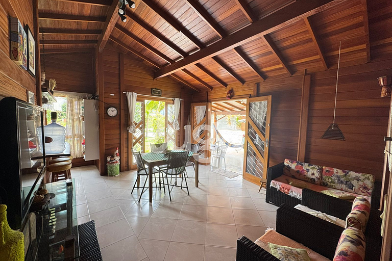 Casa Acogedora – A 200m de la playa de Pinheira