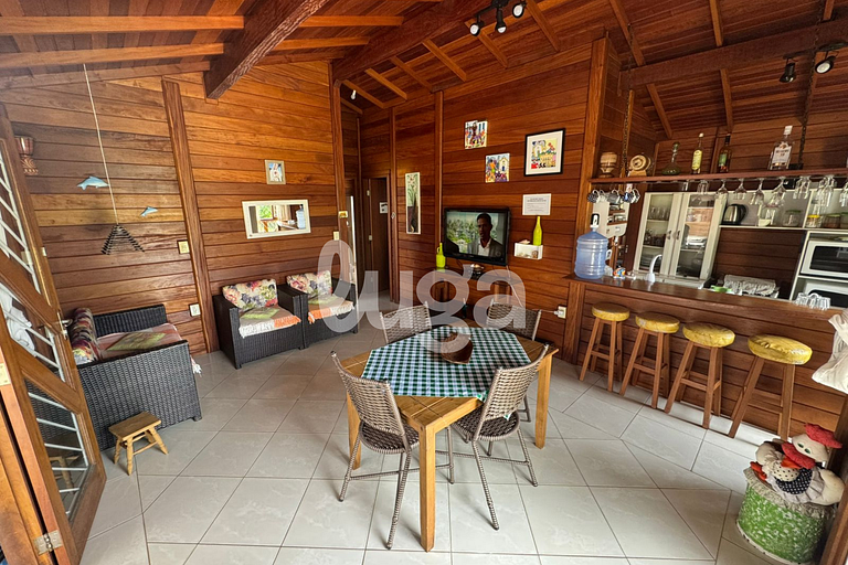 Casa Acogedora – A 200m de la playa de Pinheira