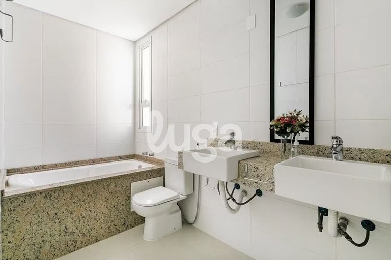 LUGA: Duplex Luxo | SPA Privativo c/ Vista Mar