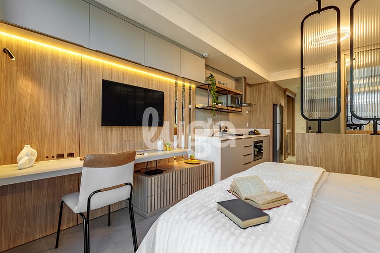 Estudio Moderno cerca de la UFSC y el centro