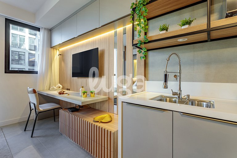 Studio moderno perto da UFSC e centro