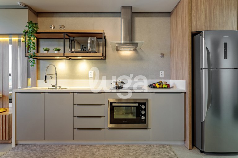 Estudio Moderno cerca de la UFSC y el centro