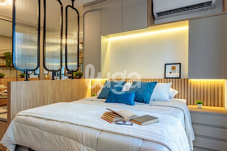 Studio moderno perto da UFSC e centro