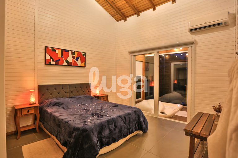 Casa Chalé | Refúgio Romântico com Vista e Jacuzzi