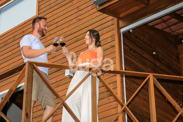 Casa Chalé | Refúgio Romântico com Vista e Jacuzzi