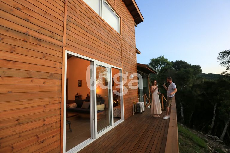 Casa Chalé | Refúgio Romântico com Vista e Jacuzzi