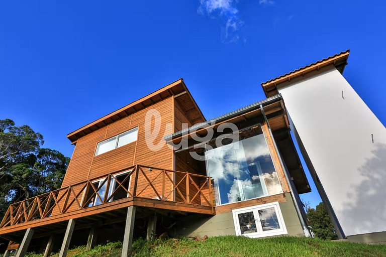 Casa Chalé | Refúgio Romântico com Vista e Jacuzzi