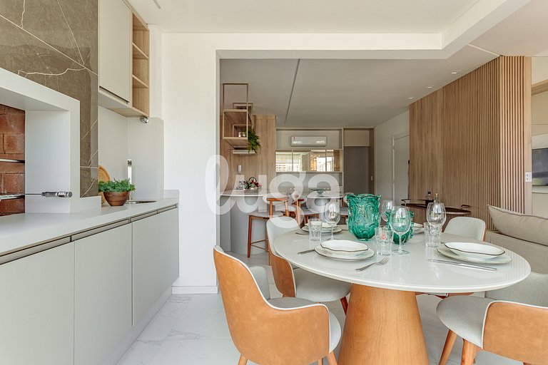 Praia & Conforto – Apto 350m da praia