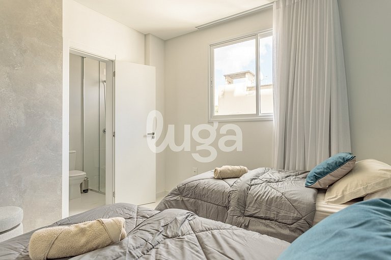 Praia & Conforto – Apto 350m da praia