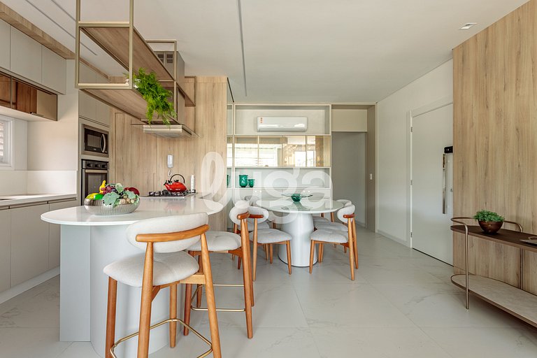 Praia & Conforto – Apto 350m da praia