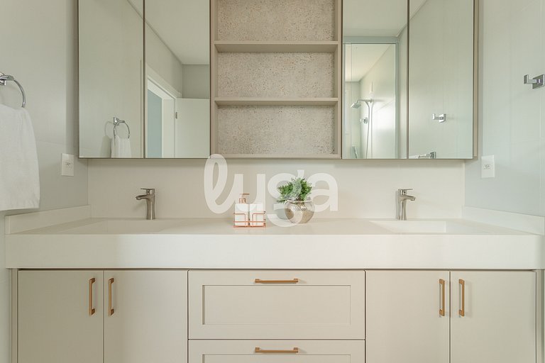 Praia & Conforto – Apto 350m da praia