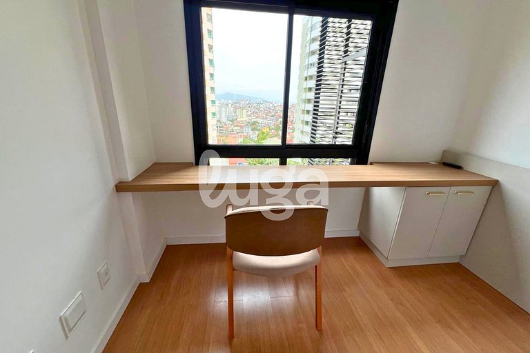 LUGA: Studio com lazer e ótima localização