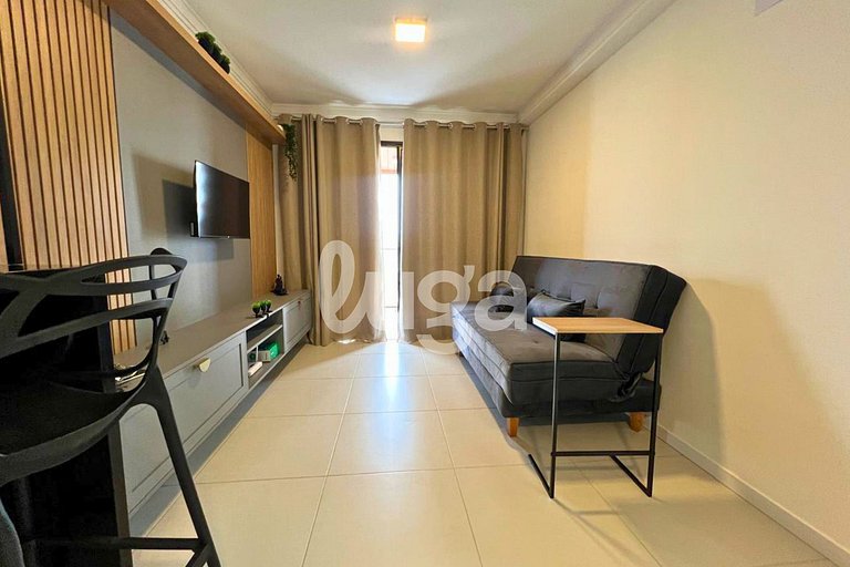 LUGA: Studio com lazer e ótima localização