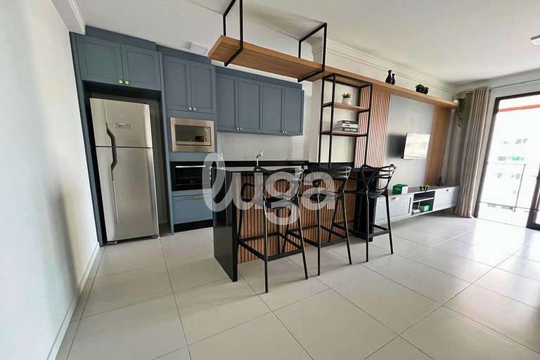 LUGA: Studio com lazer e ótima localização