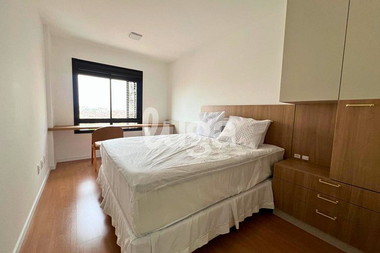 LUGA: Studio com lazer e ótima localização