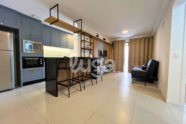 LUGA: Studio com lazer e ótima localização