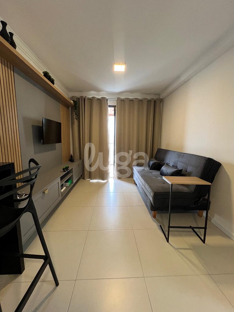 LUGA: Studio com lazer e ótima localização