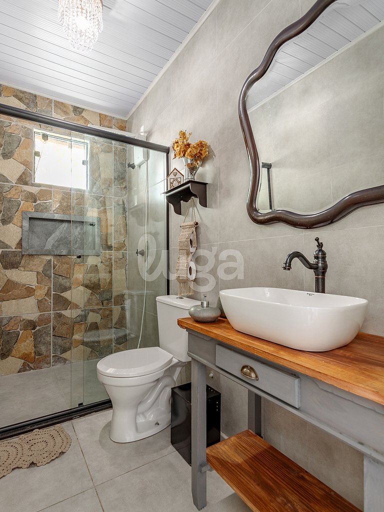 Cabaña Corazón: Romanticismo, Bañera y Naturaleza