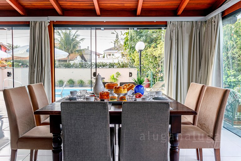 Mansión Jurerê | Piscina y Playa a 3 min