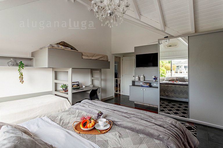 Mansion Jurerê | Piscine et Plage à 3 min