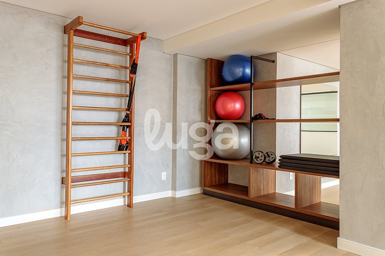 LUGA: Studio com lazer e ótima localização