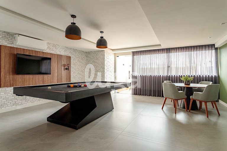 LUGA: Studio com lazer e ótima localização