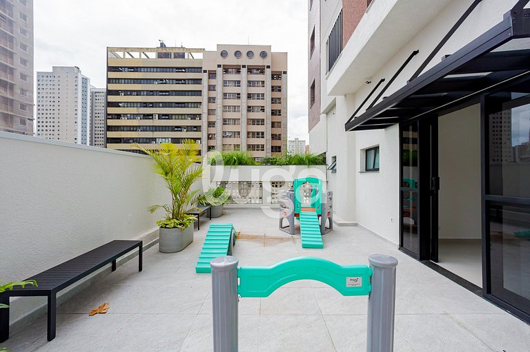 Centro Curitiba: Design, Conforto e Lazer.