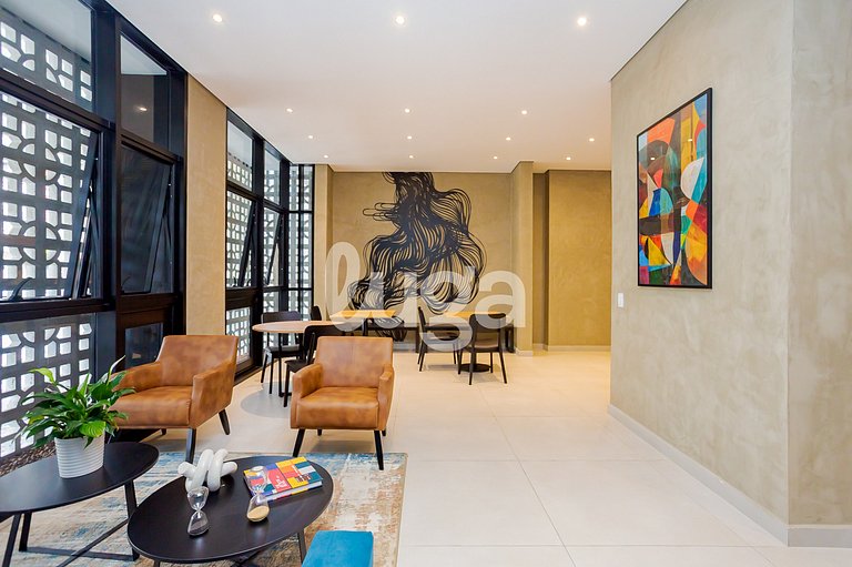 Centro Curitiba: Design, Conforto e Lazer.