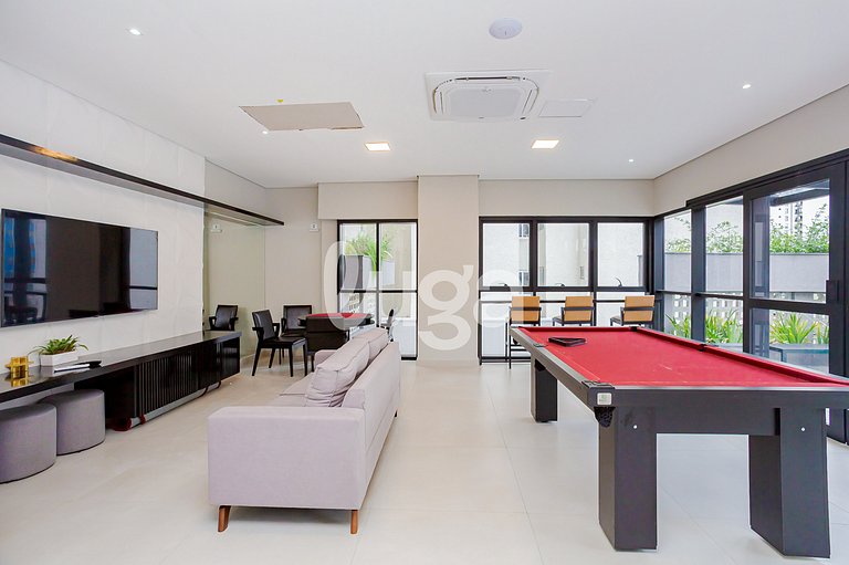 Centre de Curitiba: Design, Confort et Loisirs.