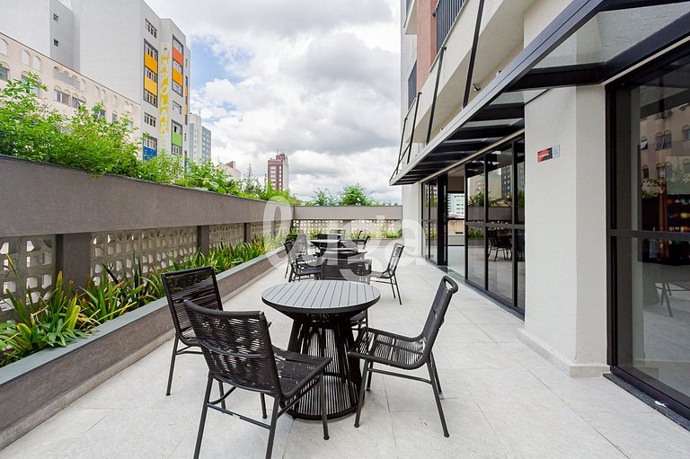 Centro Curitiba: Design, Conforto e Lazer.