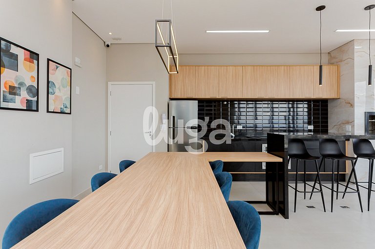 Centro Curitiba: Design, Conforto e Lazer.