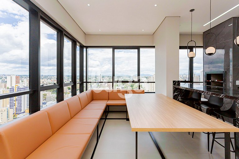 Centre de Curitiba: Design, Confort et Loisirs.