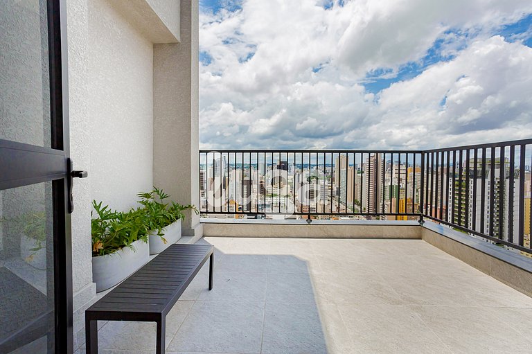 Centre de Curitiba: Design, Confort et Loisirs.