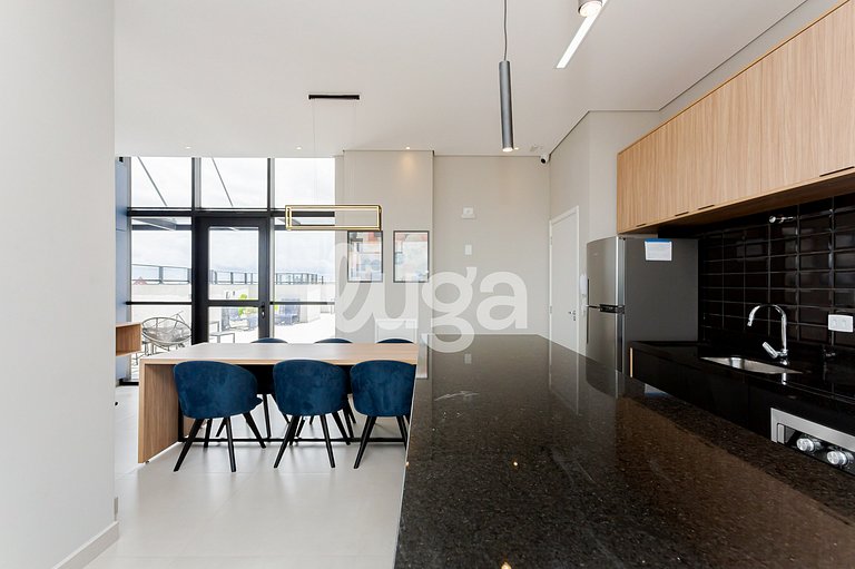 Centro Curitiba: Design, Conforto e Lazer.