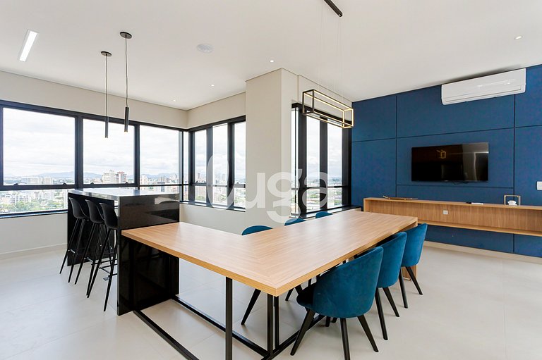 Centro Curitiba: Design, Conforto e Lazer.