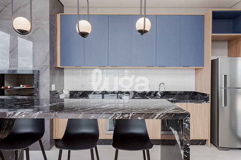 Centro Curitiba: Design, Conforto e Lazer.