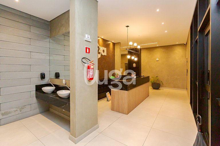 Centro Curitiba: Design, Conforto e Lazer.