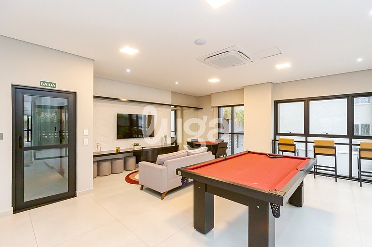 Centro Curitiba: Design, Conforto e Lazer.