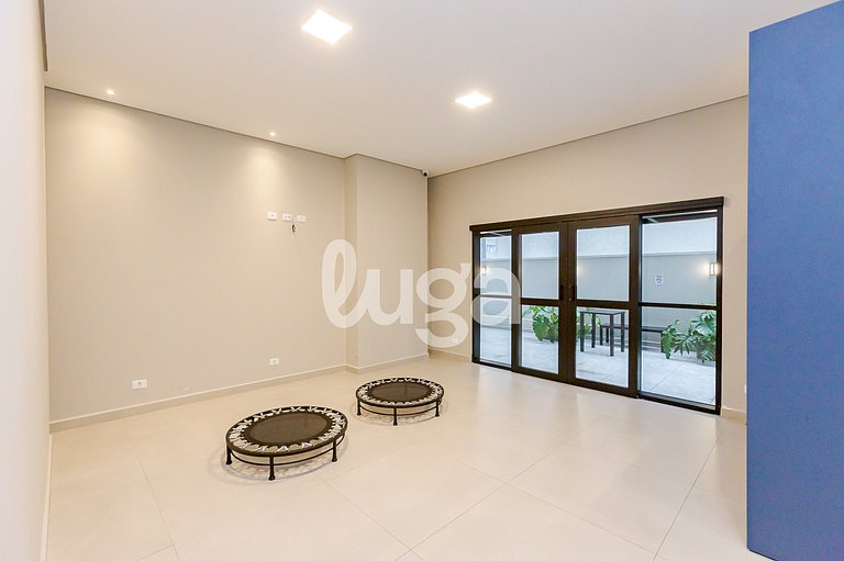 Centro Curitiba: Design, Conforto e Lazer.