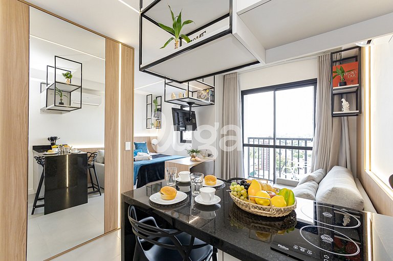 Centro Curitiba: Design, Conforto e Lazer.