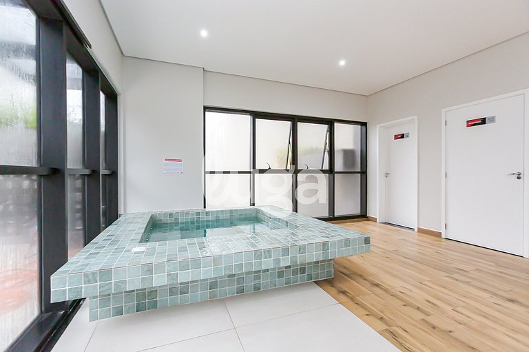 Centro Curitiba: Design, Conforto e Lazer.