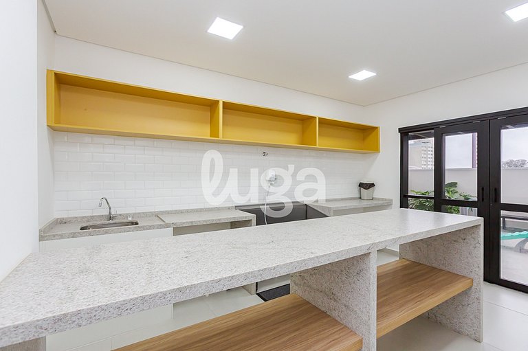 Centro Curitiba: Design, Conforto e Lazer.