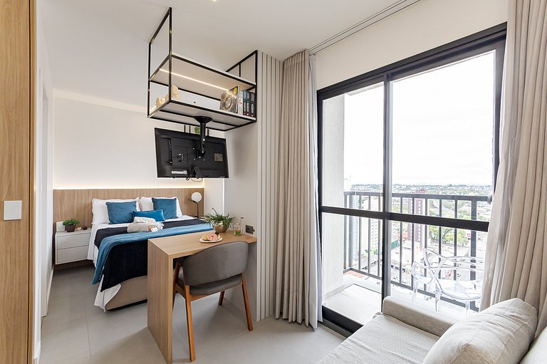 Centro Curitiba: Design, Conforto e Lazer.