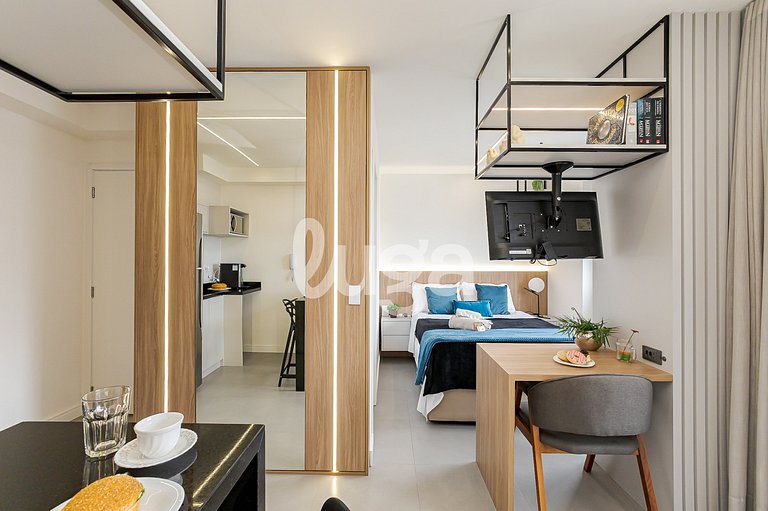 Centro Curitiba: Design, Conforto e Lazer.