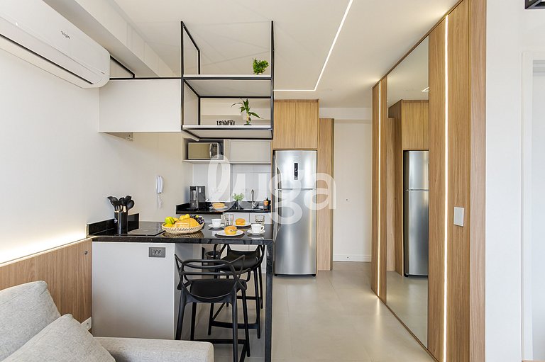 Centro Curitiba: Design, Conforto e Lazer.