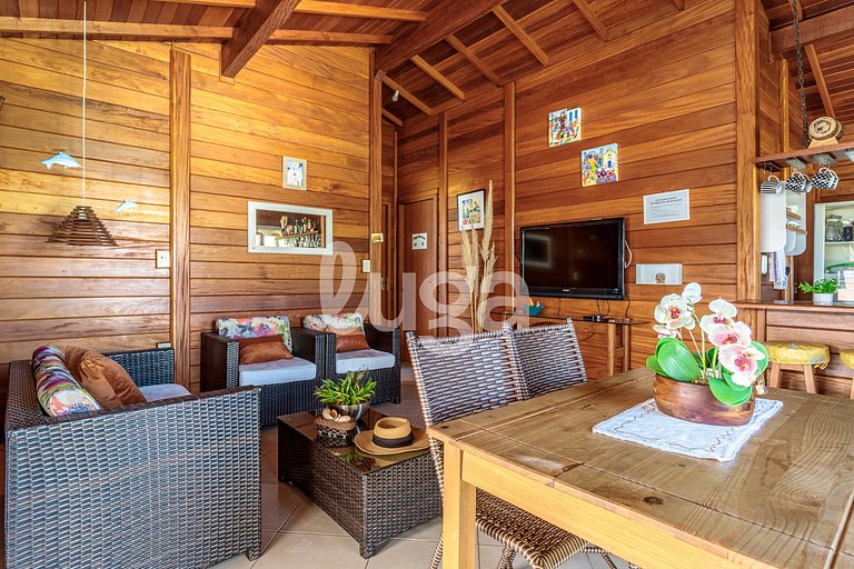 Maison Chaleureuse – À 200m de la plage de Pinhei