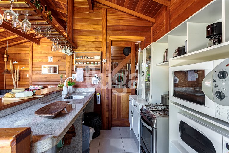 Maison Chaleureuse – À 200m de la plage de Pinhei